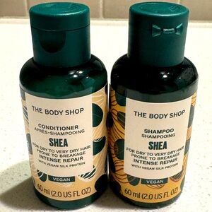 NWT The body shop intensive repair shea shampoo and conditioner